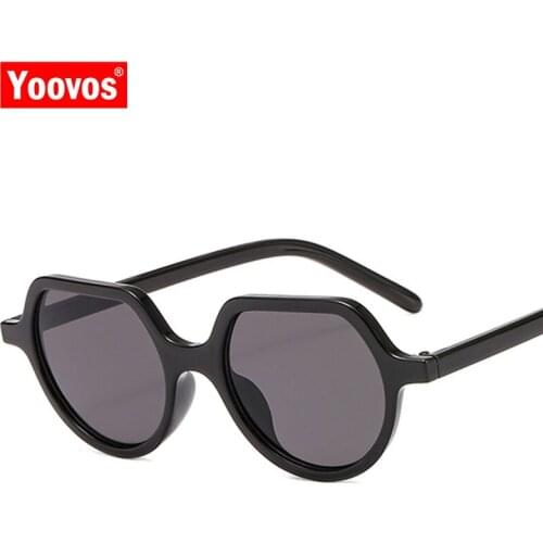 Yoovos 2021 Vintage Sunglasses Women Plastic Ocean Lens Glasses Lady Luxury Eyeglasses Vintage Oculos De Sol Feminino UV400