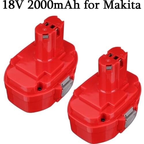 18V 2000mAh Rechargeable Power tool Battery PA18 For Makita 1822 1823 1834 1835 192827-3 192829-9 193159-1 193140-2 193102-0