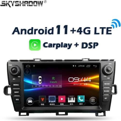 6GB+128GB Carplay DSP Android 10.0 Car DVD Player GPS WIFI Bluetooth Radio For Toyota Tundra Sequoia 2007 -2012 2013 left right