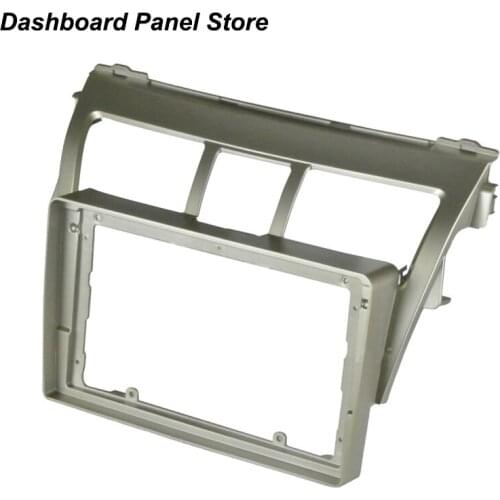 9 Inch Car Fascia For TOYOTA VIOS Yaris 2008-2013 Double Din Car dvd Fascias Frame Audio Fitting Adaptor Facia Panel Dashboard