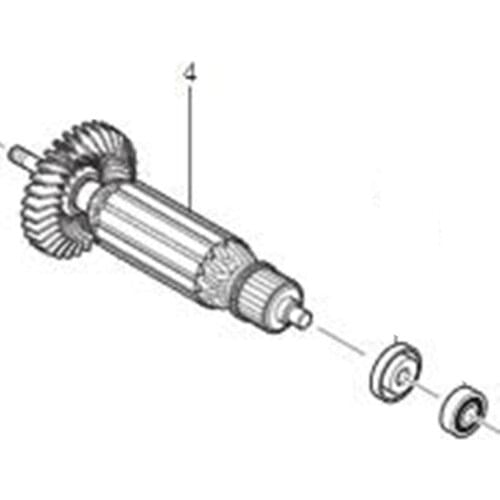AC220-240V MAKITA 517643-6 Rotor Motor Armature for MT960 Rotor