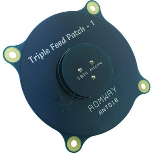 Aomway ANT018 Triple Feed Patch-1 5.8G 8dBi RHCP/LHCP FPV Pagoda Antenna SMA/RP-SMA Male for Video Transmitter FPV Goggles