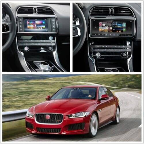 For Jaguar XE XF XFL X260 R-Sport 2015+ Android 10 Car Stereo Car Radio with Screen Car GPS Navigation Tape Recorder Head Unit