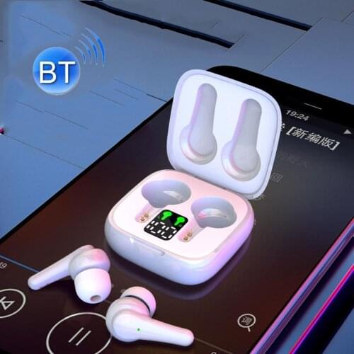 J6 TWS ANC Noise Reduction Digital Display Wireless Bluetooth Headset