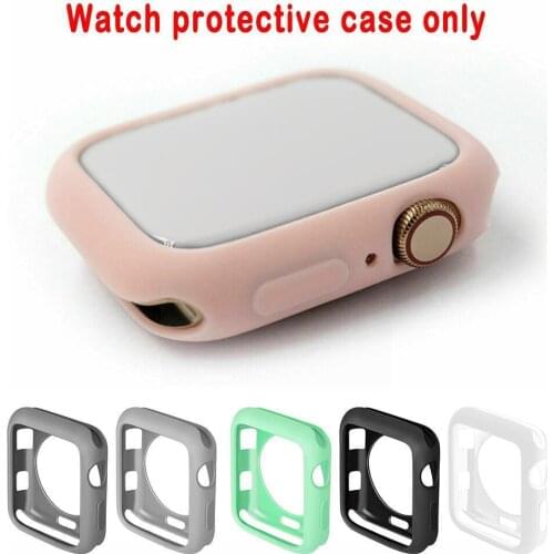 Cover for Apple watch Case 44mm/40mm iwatch 42mm/38mm 1 protector 2 3 6 TPU bumper 4 Accessories series screen 5 Z9G1
