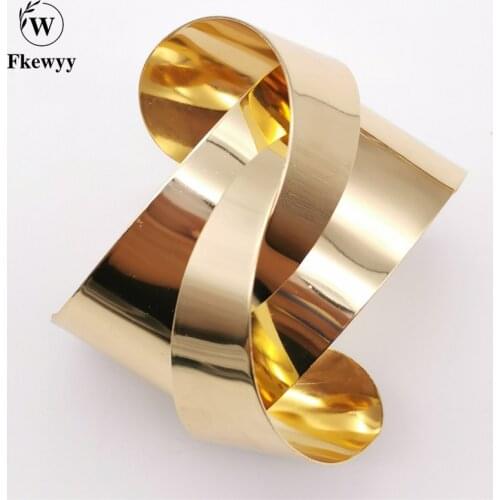 Fkewyy Gothic Exaggeration Bracelets For Women Gold Plated Snake Bracelet Charm Birthday Gifts For Woman Gothic Accessories Girl