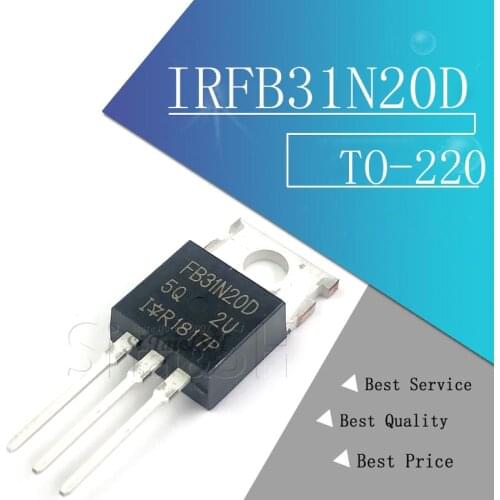 10PCS IRFB31N20D TO220 IRFB31N20 TO-220 FB31N20D B31N20D IRFB31N20DPBF IRFB31N20 new and original IC