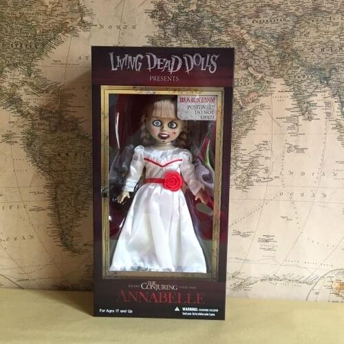 Vogue LDD Living Dead Dolls Presents Before The Conjuring Annabelle Terror Film 10" Action Figure Model Toys Original Collection