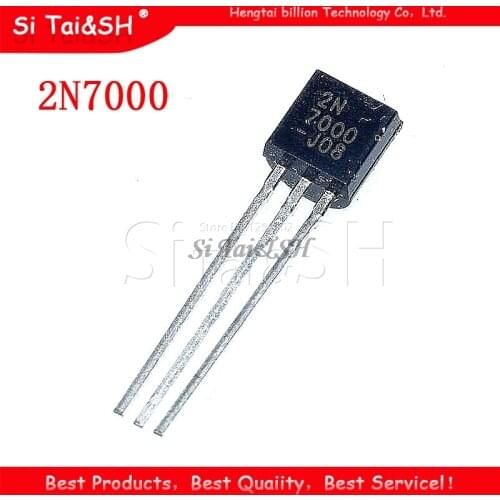 20PCS 2N7000 TO92 Small Signal MOSFET 200 mAmps, 60 Volts N-Channel TO-92 Original and new