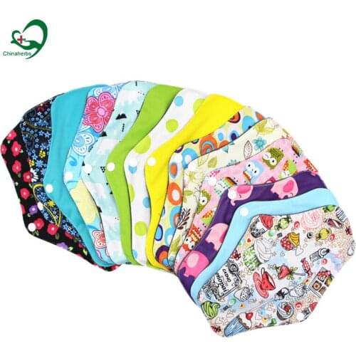 1 Pcs Chinese wholesale Washable Sanitay Reduce Gynecological Diseases Water Resistant Bottom Layer Bamboo Women Mestrual Pads