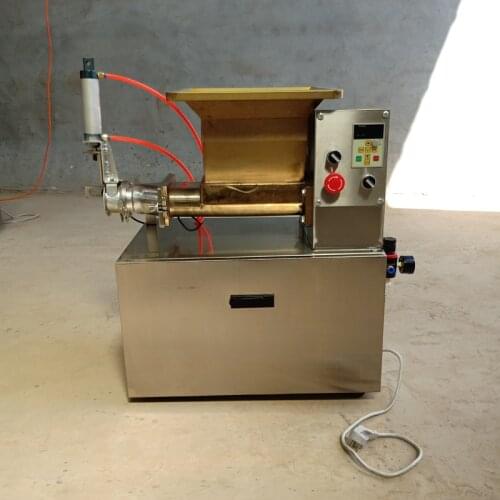 Mini bread dough divider ball dough cutting dough extruder machine with cutter