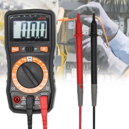 UA970 Multimeter Compact High Precision LCD Display Domestic Digital Multimeter for Electrical Appliances Computer Maintenance