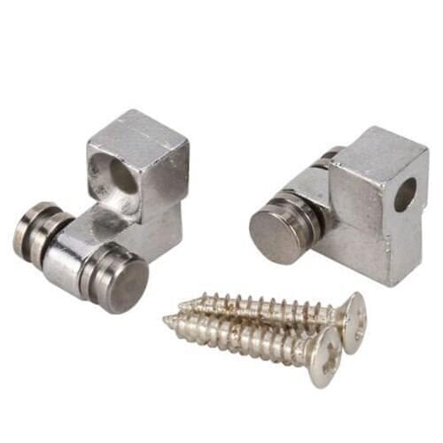 Wholesale 5X Set of 2 Chrome Roller String Retainer Trees Guitar Parts