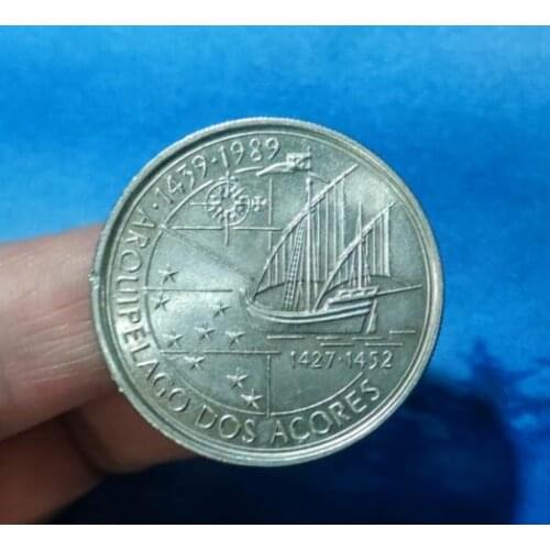 33mm Portugal ,100% Real Genuine Comemorative Coin,Original Collection