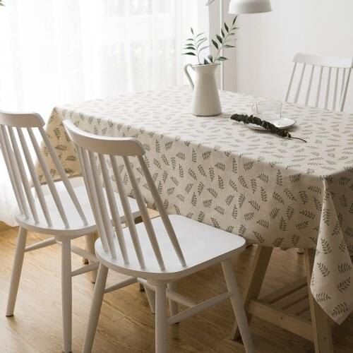 Table Cloths for Rectangular Table Cloths for Home Fabric Wedding Decoration for Parties Table Kitchen Ornaments Household Items