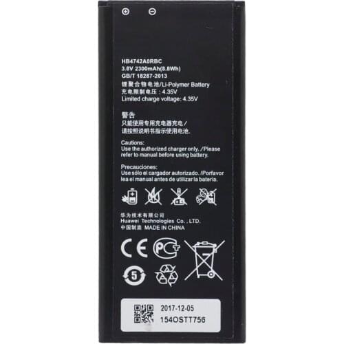 Replacement Phone Battery HB4742A0RBC For Huawei Honor 3c Ascend G630 G730 G740 H30-T00 H30-T10 H30-U10 2300mAh
