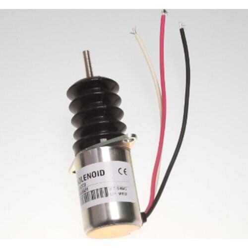 AM124379 Fuel Stop Solenoid 12V for John Deere 415 425 455 F915 F925 F935 Engine