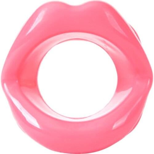 Zerosky Sexy Lips Rubber Mouth Gag Open Fixation Mouth Stuffed Oral Toys For Women Adult Games Sex Products Toys
