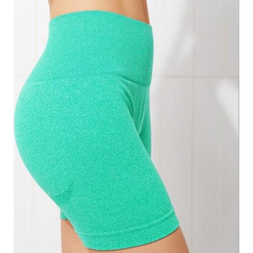 Vital Seamless Sports Short Women Summer High Waist Tight Gym Leggings Squat Proof Tummy Control Workout Running Shorts Women