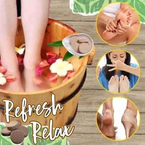 10 Pcs Fungal Infections Foot Bath Powder Feet Care Anti-Athletes Foot Foot Odor Sweat Itching,Peeling,Beriberi Treatment