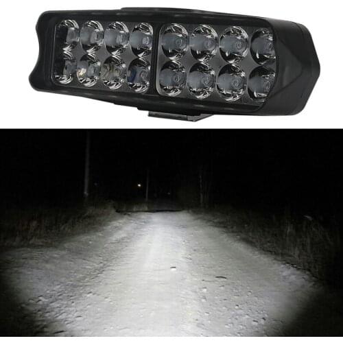 6/9/12/16/18 led 10w/15w/18w/24w/30w Universal fit Car Led fog light Motorcycle driving headlight bulb Powerful Led flashlights