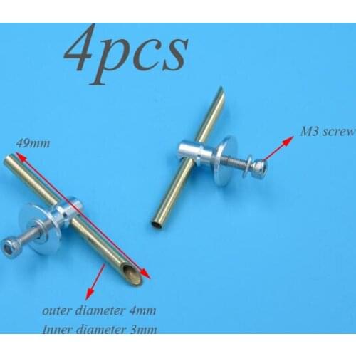 Free Shipping 4PCS RC Boat Stern Wiper Water Inlet Nipple Faucet For RC Model Boat Water Cooling System Spare Part
