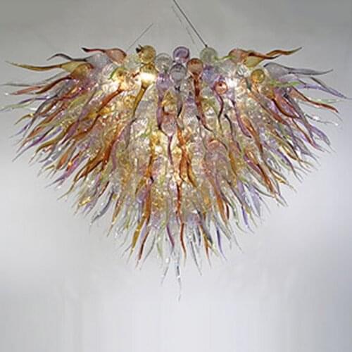 Free Shipping Cheap High Quality Modern Murano Pendant Crystal Chandelier Home Decor Lamps for Living Room