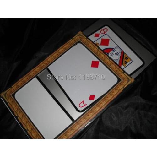 Big Ace To Queen / Prediction Made Visible - Queen to Ace - Stage Magic / Magic Trick, Gimmick, Props
