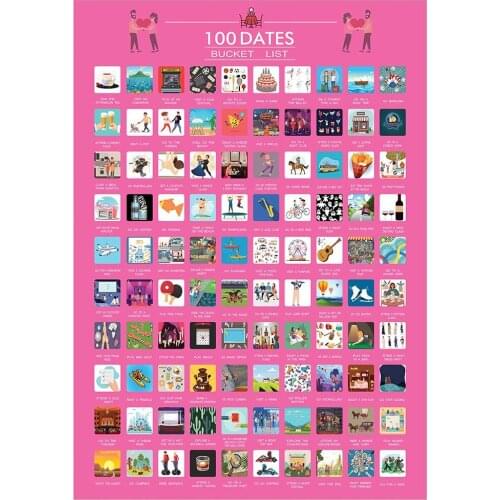 Best Lovers Scratch Off Poster Photo Wallpapers Wall Decoration Smooth Colour Printing Poster For Wall Gift Funny High Quality