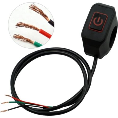 HG-068 Motorcycle Electric Vehicle Self-locking Switch Flexible High-power Load Anti-theft Alarm Switch