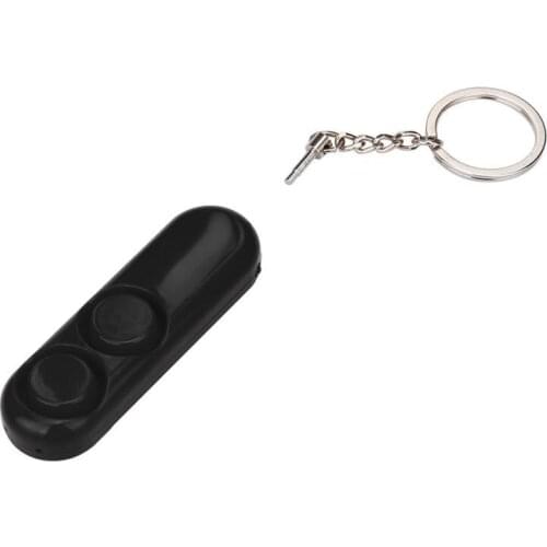 Kinganda High Quality 130 dB Alarm Anti-rape Device Alarm Loud Alert Attack Panic Safety Personal Security Keychain 18Mar26