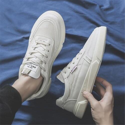 2020 Autumn Hot Men Sneakers Fashion Canvas casual shoes for Men Lace up Flat Shoes Outdoor Male Vulcanized shoes Tennis Shoes