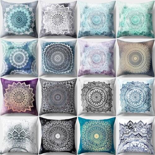 Fashion Pattern Print Pillow Case Home Decoration Bed Sofa Throw Cushion Cover Pillow Covers