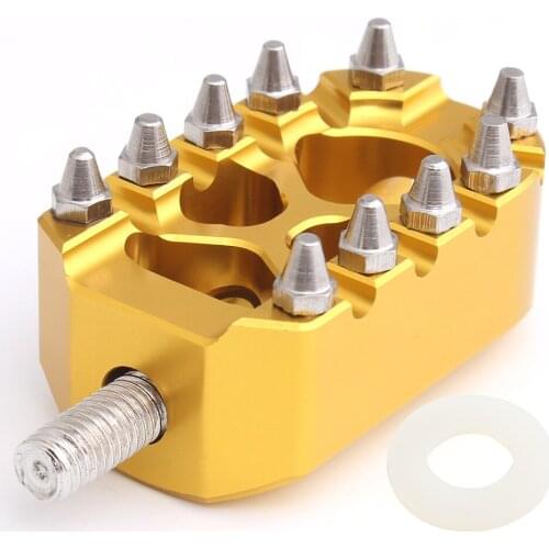 Motorcycle Adjustable Alloy Gold Shifter Brake Arm Peg Shifter Peg For Harley Touring Sportster Dyna Softail Motorsports