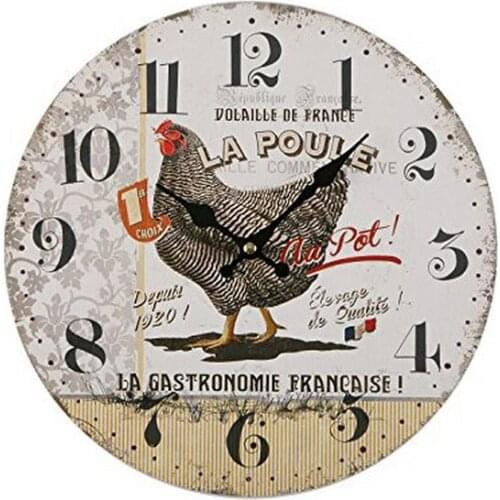 Wall Clock Gallina Plastic (5 x 28 x 28 cm)