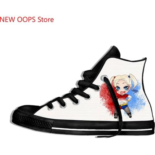 Stranger Things Friends Don't Lie Novelty Design Fashion Lightweight High Top Canvas Shoes Men Women Casual Breathable Sneakers