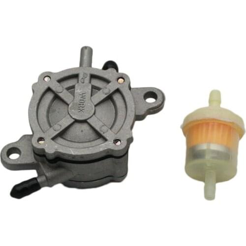 Vacuum Gas Fuel Pump Switch For 50cc 80cc 110cc 125cc 125cc 250cc ATV Scooter Oil Pumps Lubrication System Parts