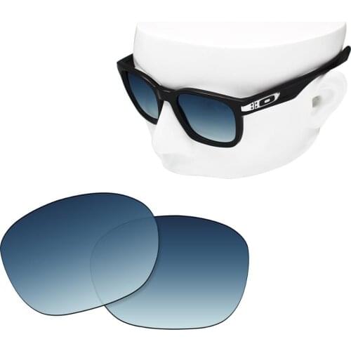 OOWLIT Polarized Replacement Lenses of Blue Gradient for-Oakley Garage Rock OO9175 Sunglasses