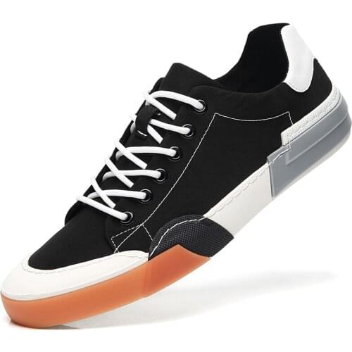 Causal para Sneakers loafers hot canvas mens leisure breathable sapato shoe men cuero Light spring black flat informales for de