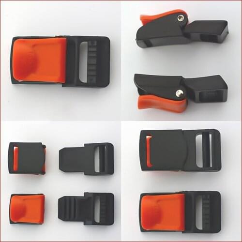 5 Pcs Motorcycle Bicycle Dirtbike Helmet Speed Clip Chin Strap Buckle Release Buckle Helmet Accessories