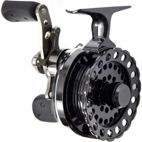 LEO DWS60 4 + 1BB 2.6:1 65MM Fly Fishing Reel Wheel with High Foot Fishing Reels Fishing Reel Wheels