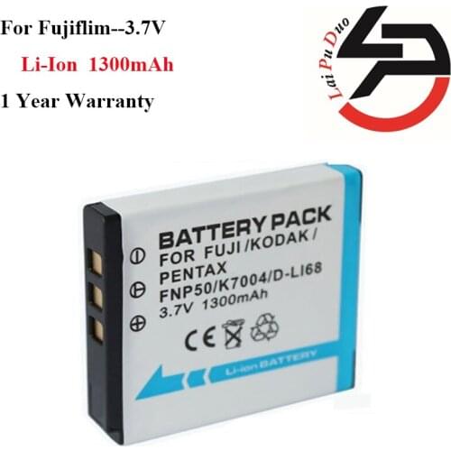 High Quality 1300mAh Brand New Replacement Battery For Fujifilm FNP-50 FNP50 NP-50 F200 F300 F60 F70 F80