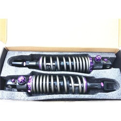 Universal 335mm Motorcycle Rear Shock Absorber Suspension For Yamaha xmax 300 2017 Motor Scooter ATV Quad Black & Titanium