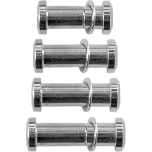 8mm 15-25mm CRMO Steel Vintage Anti-lost Seat Post Clamp Binder Fixing Bolt Cycling Biking Saddle Kits