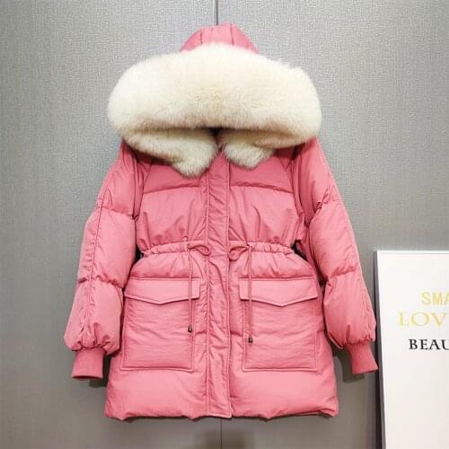 Winter Coat Women Hooded Parka Puffer Jacket Thick Jackets for Women 2021 Down Coats Lady Warm Midi Clothes Manteau Femme HLY229