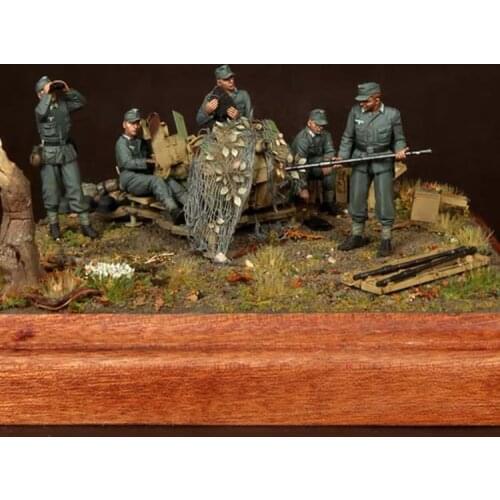 1/35 Resin Bust Model kits 5 Figures Unassambled Unpainted C680