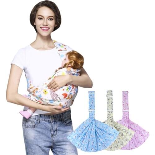 3 In 1 15kg 0-36M Safety Carrier Infant Wrap Soft Horizontal Carry Baby Sling
