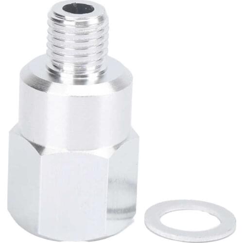 Coolant Temperature Sensor Adapter with Gasket M12x1.5 to 1/2in NPT Universal Water Temperature Sensor Adapter for LS Series