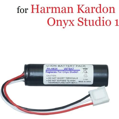 2600mAh Battery 3.7V for Harman Kardon Onyx Studio 1 & 2 & 3 Player Li Polymer Rechargeable Accumulator Replacement+Track Code
