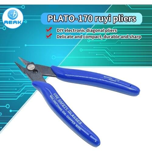 American Plato. PLATO 170 wishful clamp DIY pliers Electronic pliers Diagonal pliers Wishful clamp